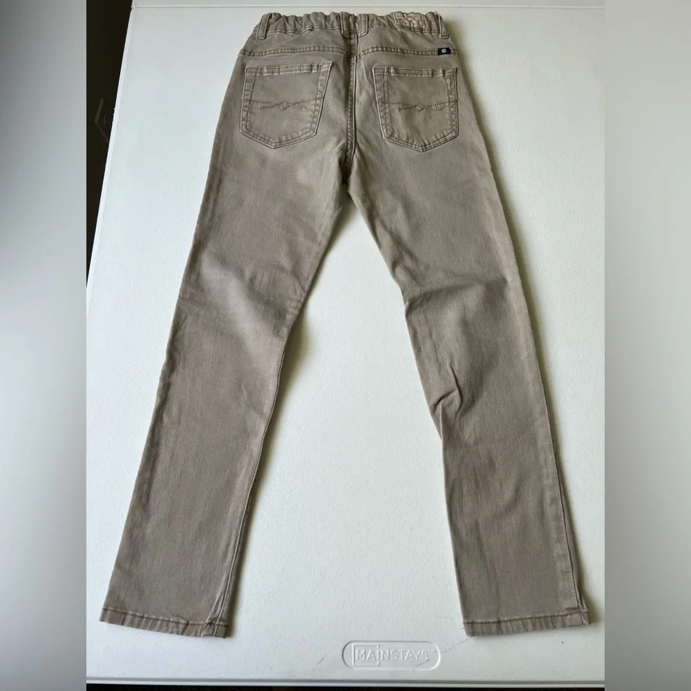 Lucky Brand beige denim pants size 10